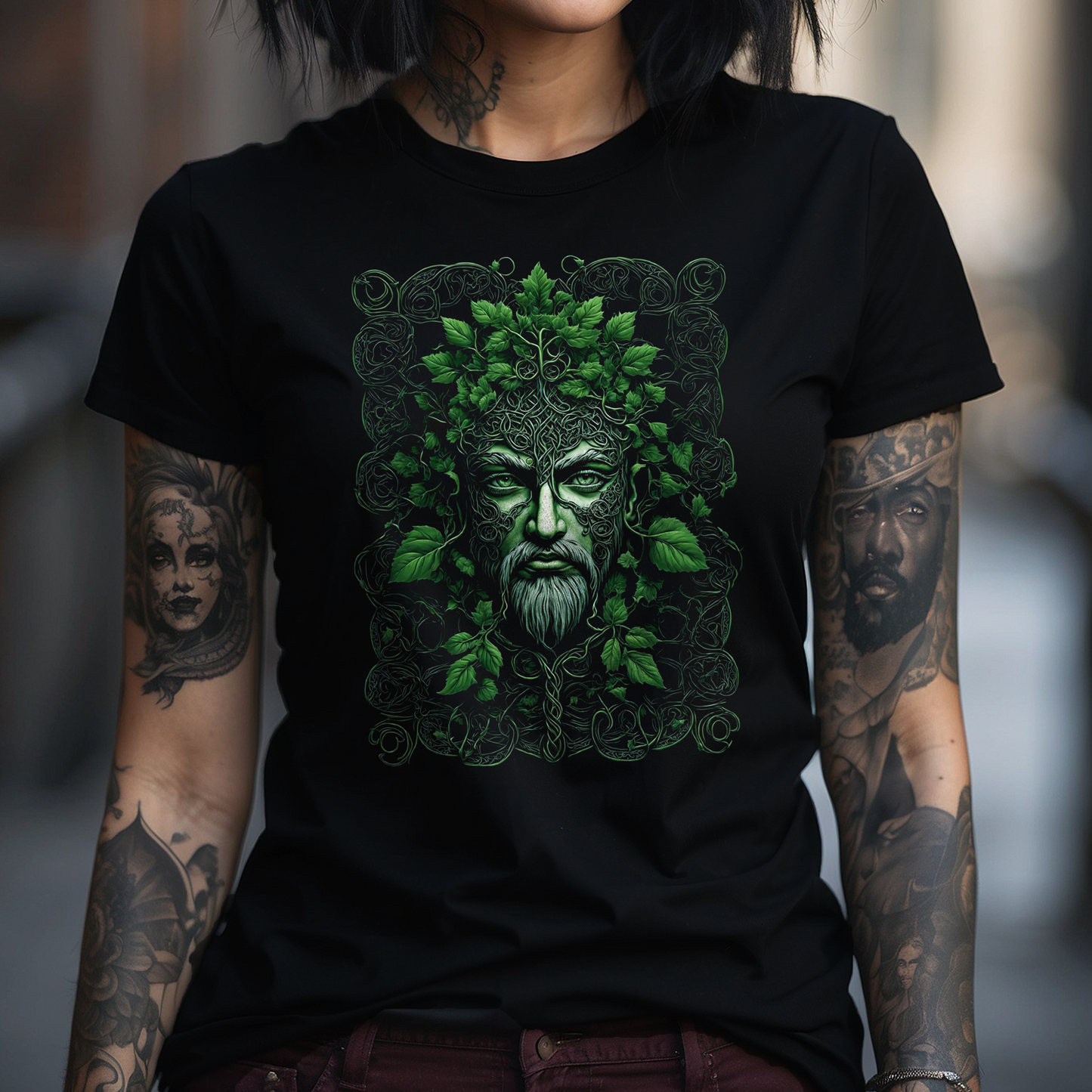 Celtic Green Man T-Shirt