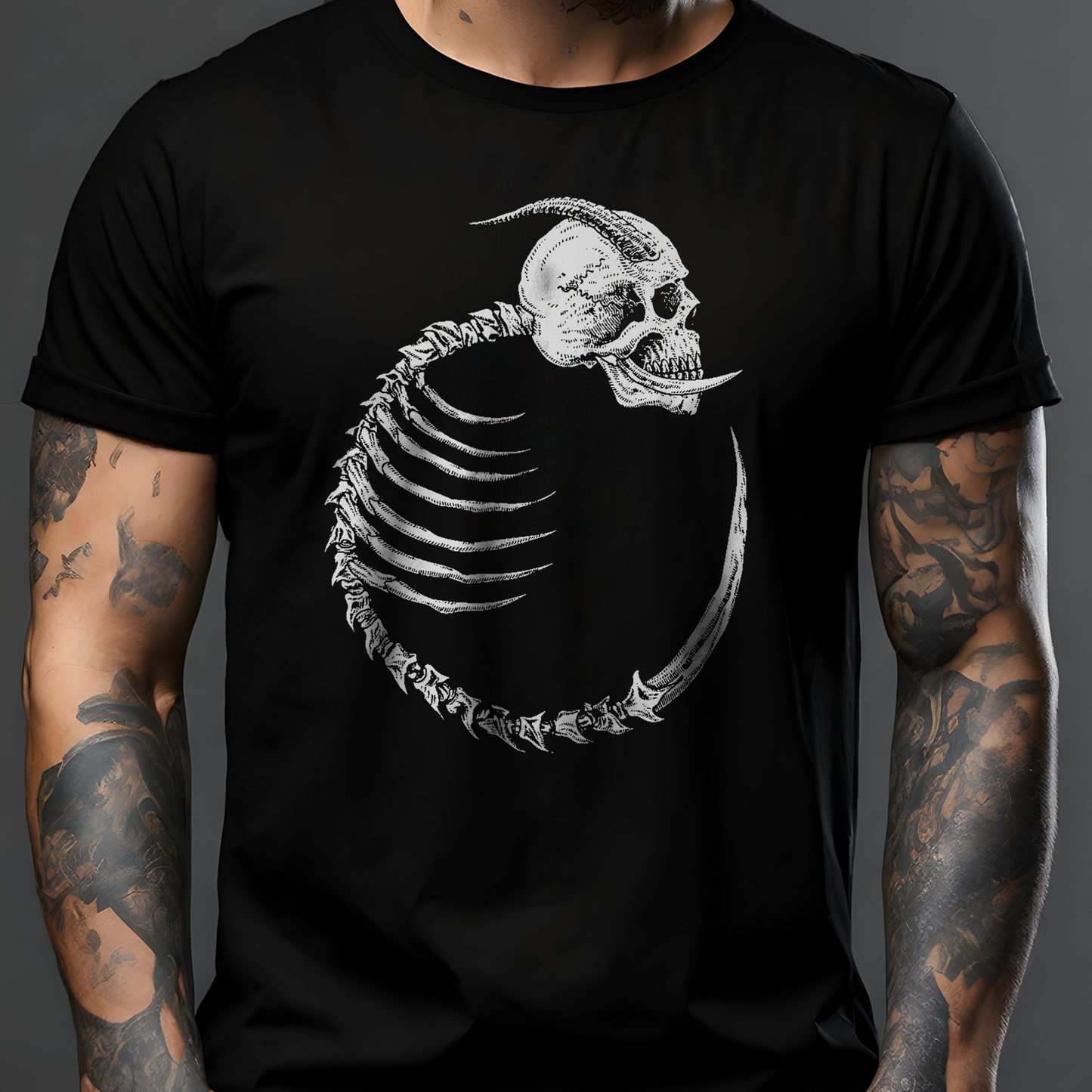 Devil Human Skeleton T-shirt