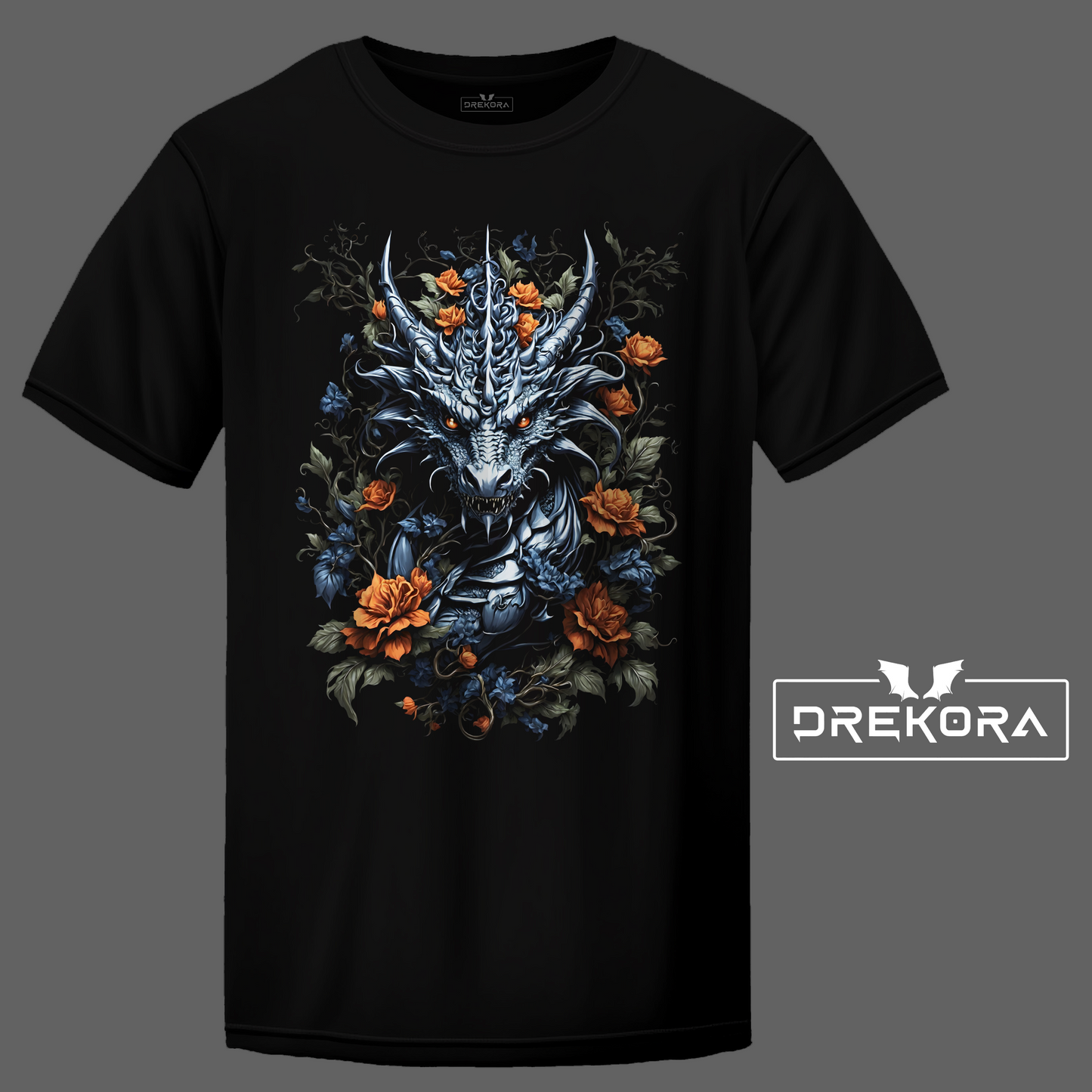 Dragon Flowers T-Shirt