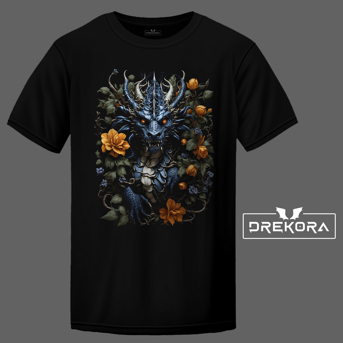 Dragon Flowers T-Shirt