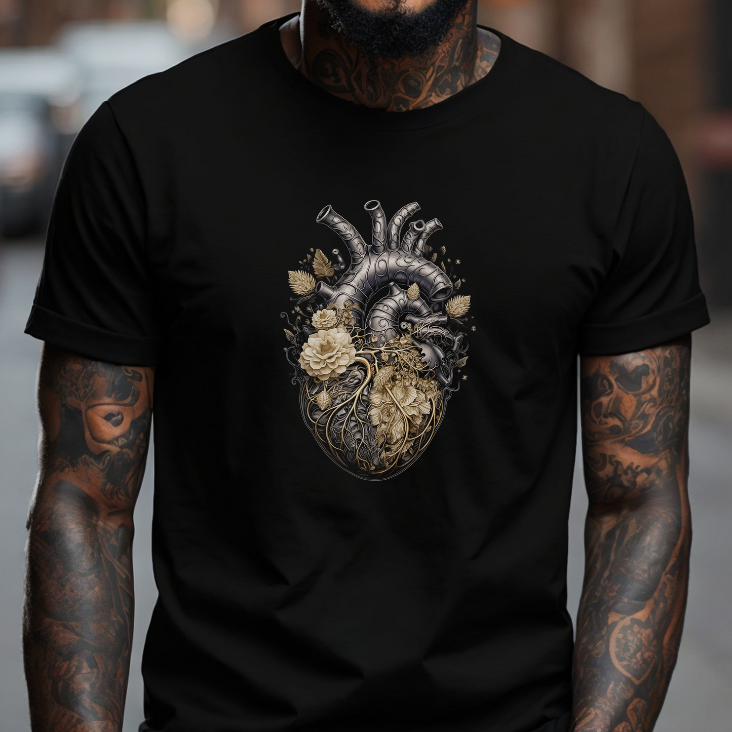 Floral Heart T-Shirt