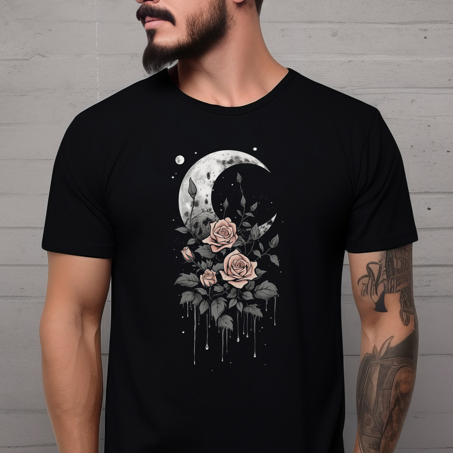 Moon & Flowers T-Shirt