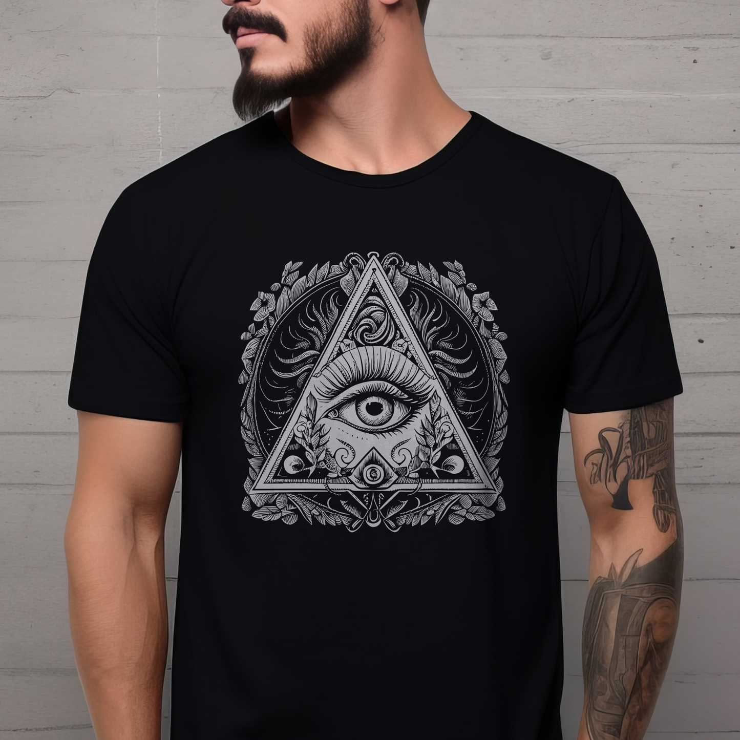 Illuminati Eye Art T-Shirt