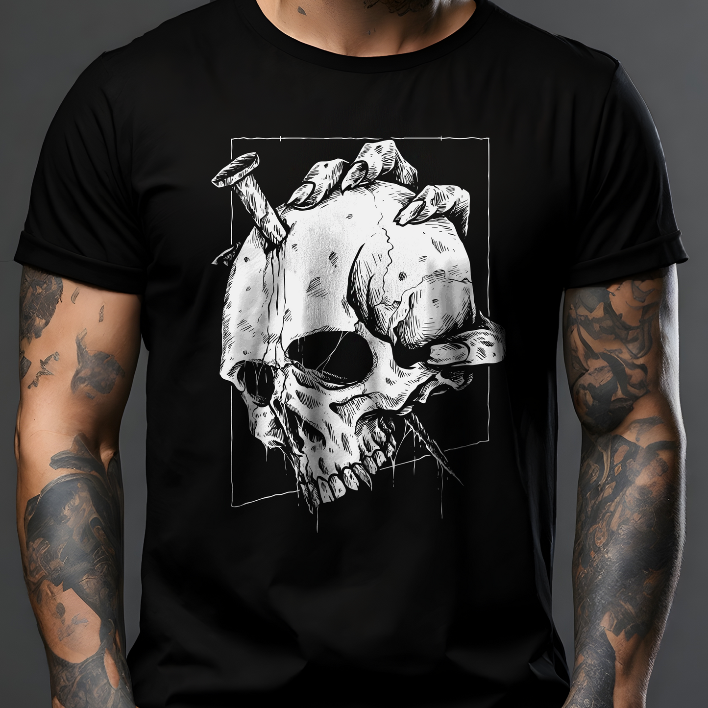 Sacrificed Skull T-Shirt