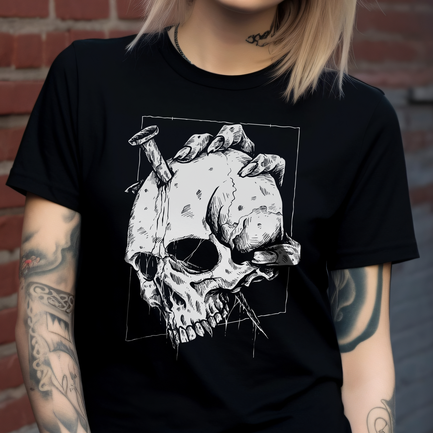 Sacrificed Skull T-Shirt