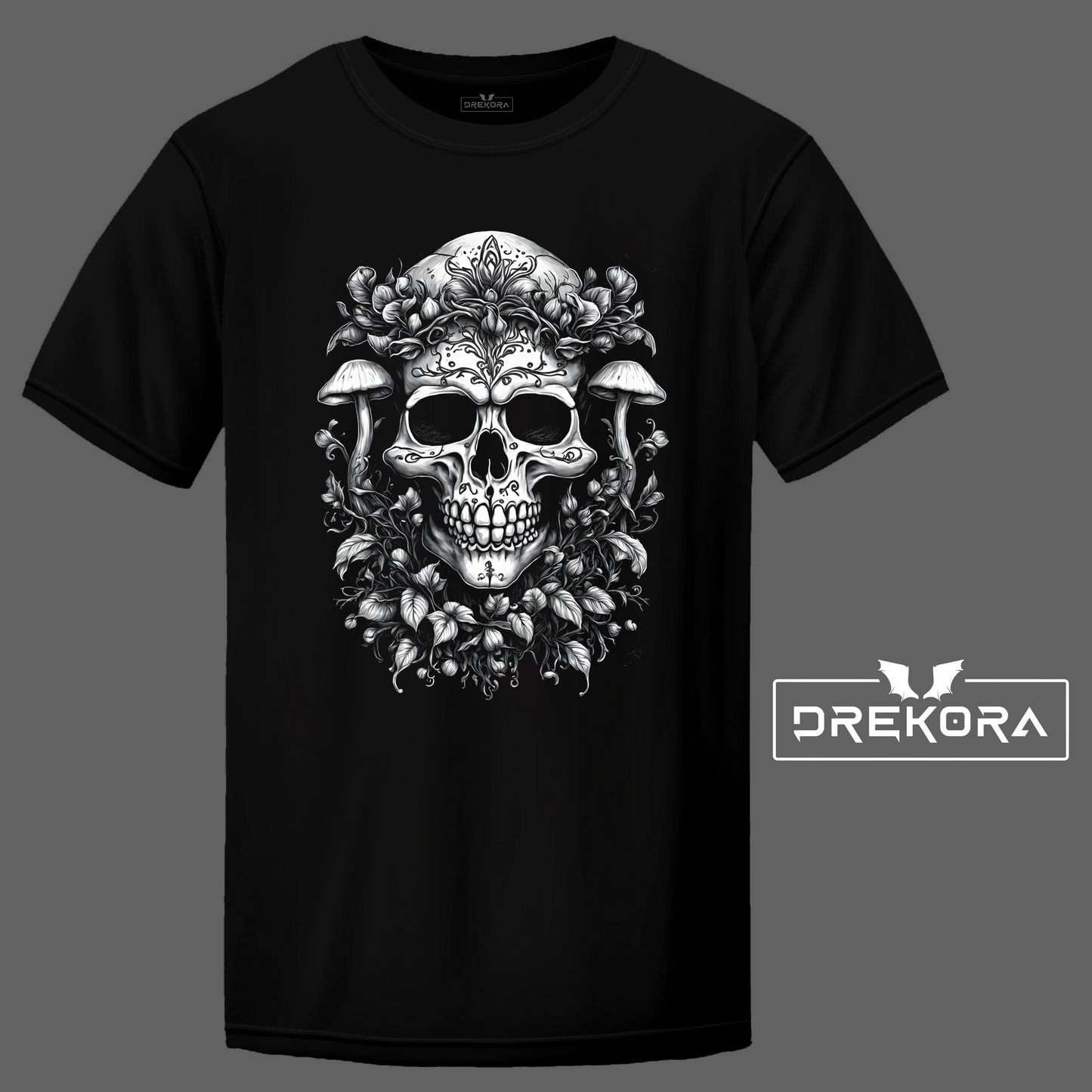 Mushroom Skull T-Shirt