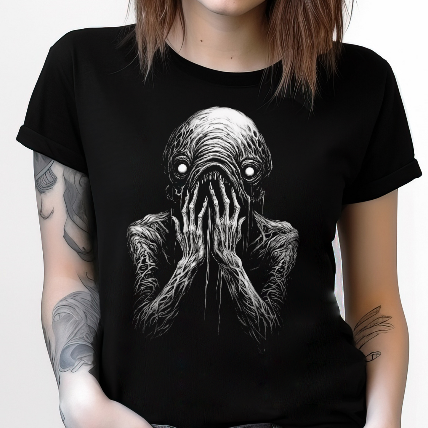 Scared Demon T-Shirt