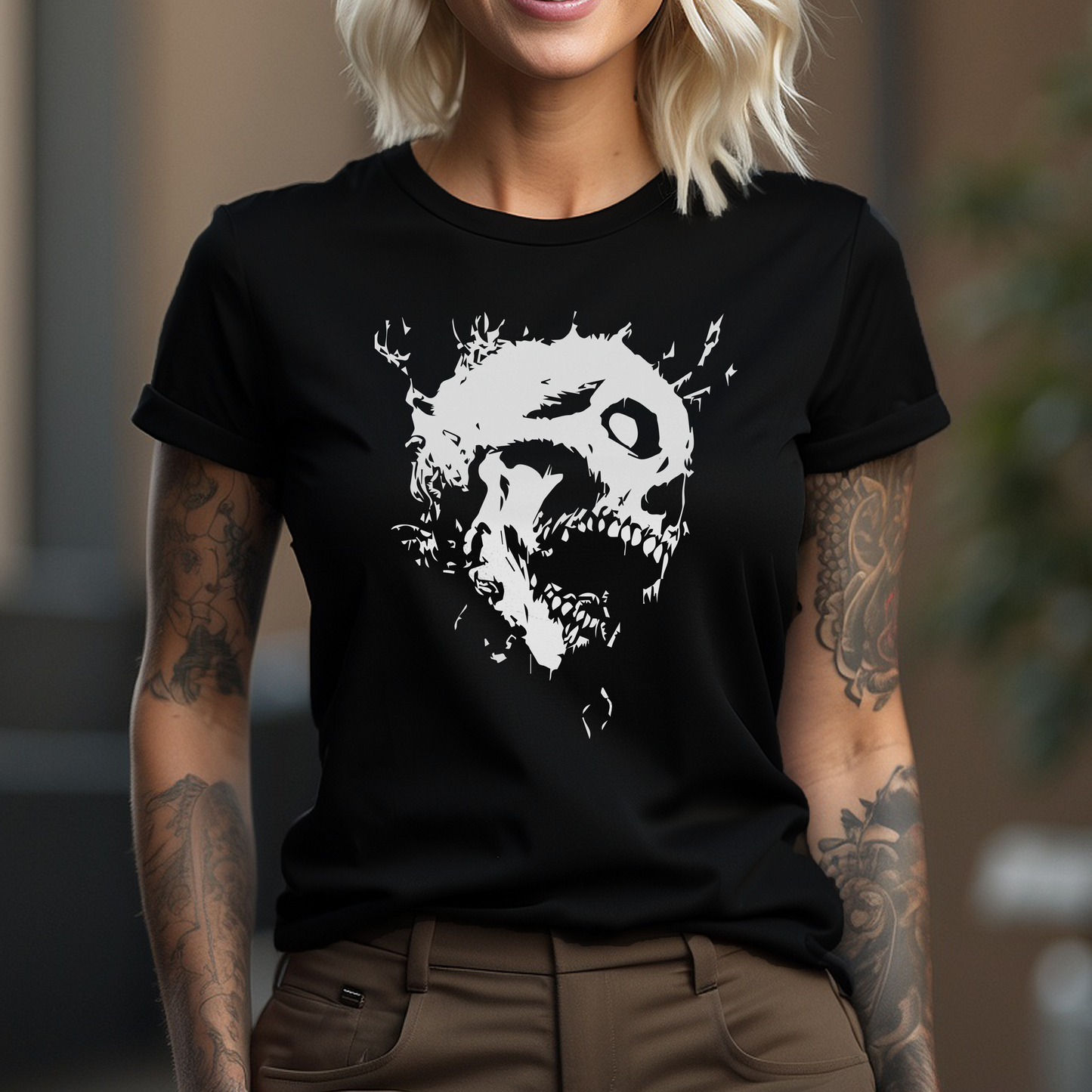 The Screamer Skull T-Shirt